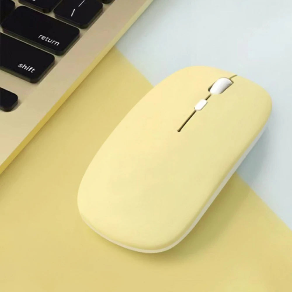 Бесшумная беспроводная Bluetooth-мышь – портативная оптическая мышь Macaron