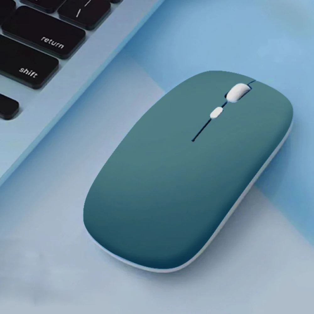 Бесшумная беспроводная Bluetooth-мышь – портативная оптическая мышь Macaron