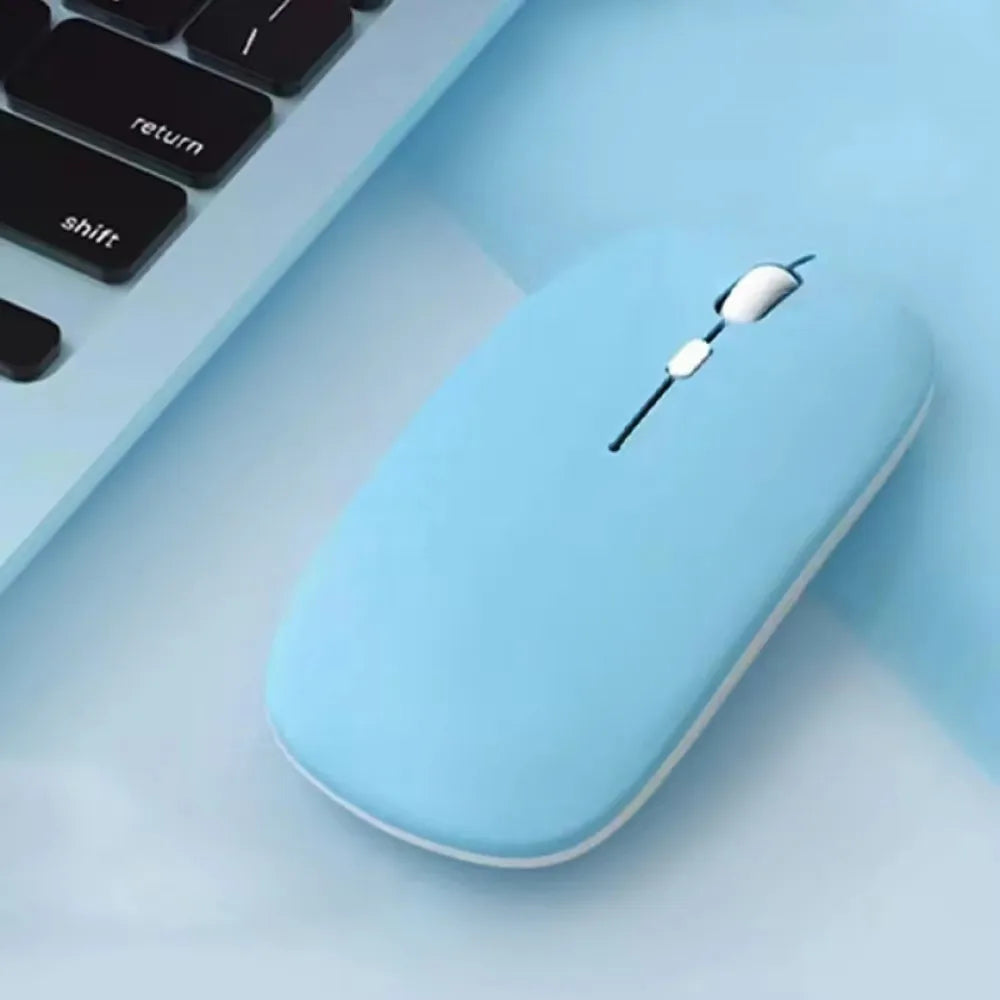 Бесшумная беспроводная Bluetooth-мышь – портативная оптическая мышь Macaron