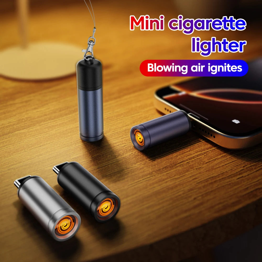 Type-C Mini Air Blowing Lighter - Tragbarer elektronischer Anzünder