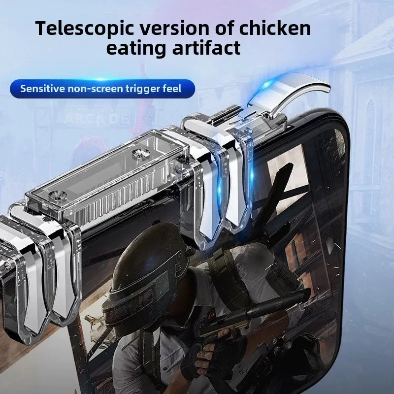 6-пальцевый игровой контроллер Z06 для PUBG на iOS/Android