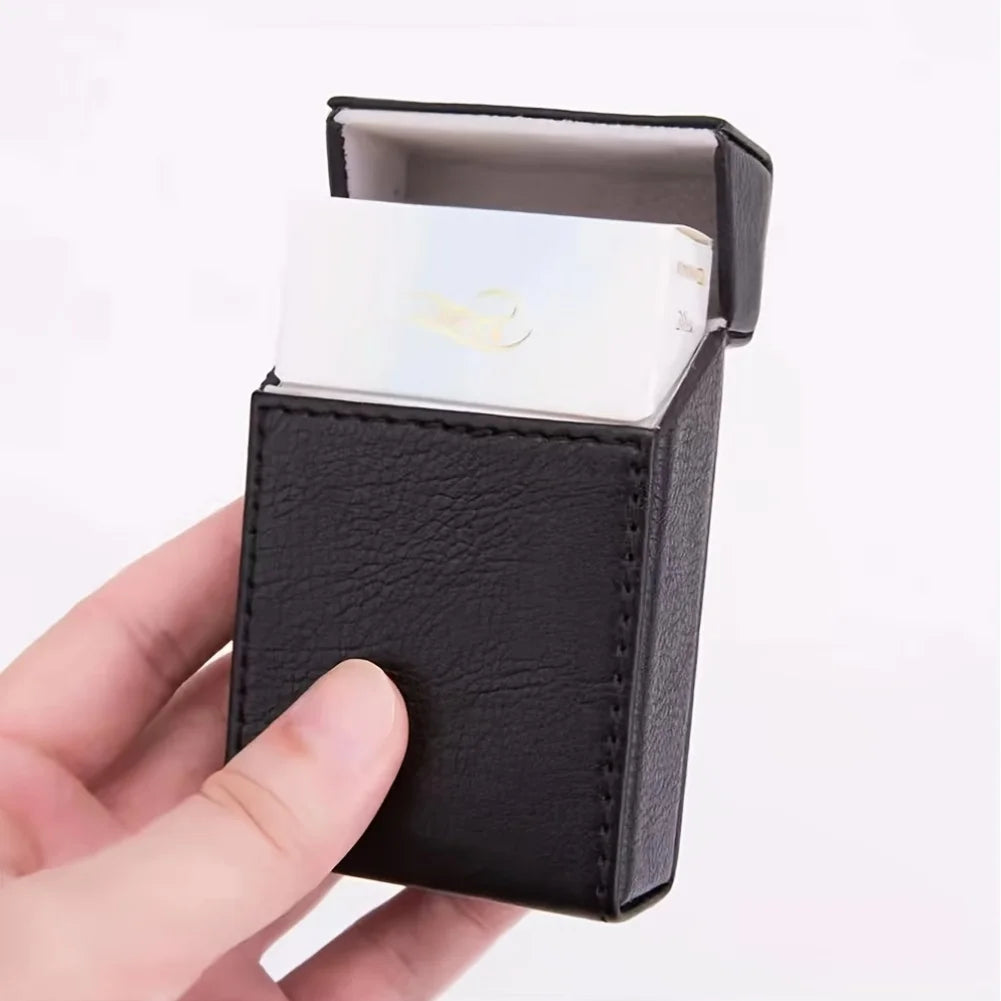 Premium Leder 20-Zigarren-Tabakbox – Tragbare Retro-Businesstasche