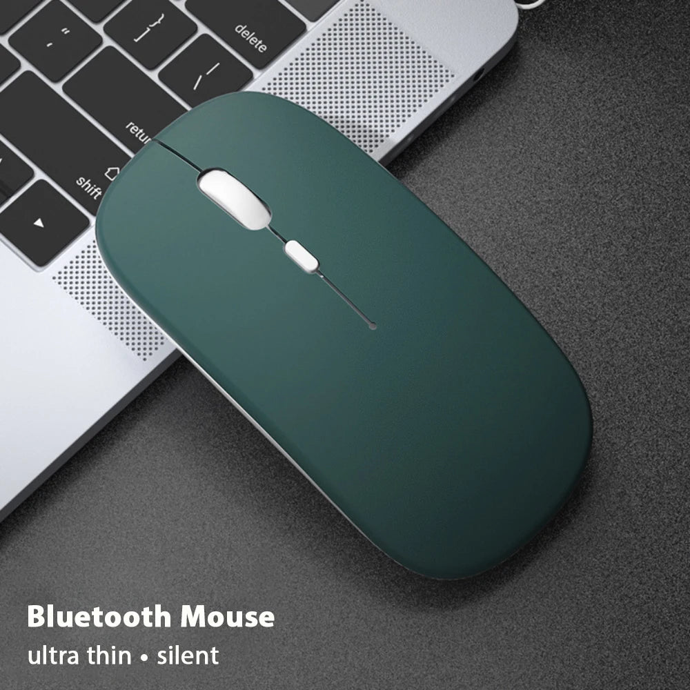 Бесшумная беспроводная Bluetooth-мышь – портативная оптическая мышь Macaron