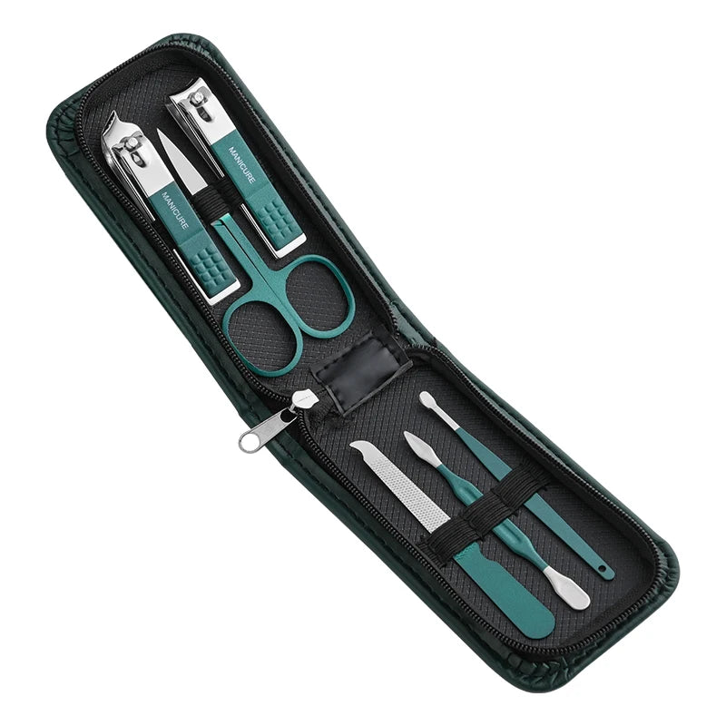 Luxuriöses 6-teiliges Nagelknipser-Set – High-End Maniküre- & Beauty-Kit
