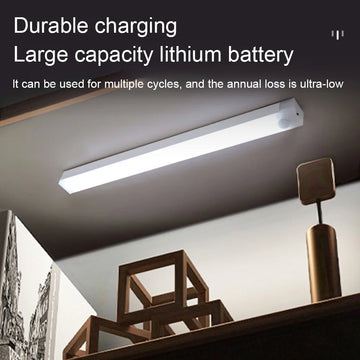 Wireless Motion Sensor LED Light - Rechargeable Type-C Cabinet & Wardrobe Lamp