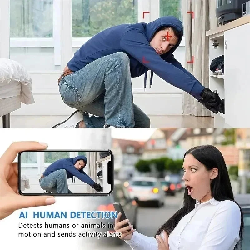Мини-камера безопасности X5Mini 1080P с Wi-Fi — портативная камера ночного видения