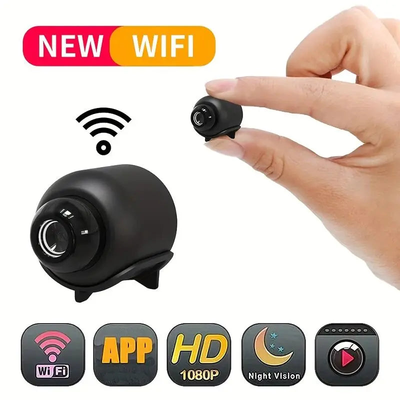 Мини-камера безопасности X5Mini 1080P с Wi-Fi — портативная камера ночного видения