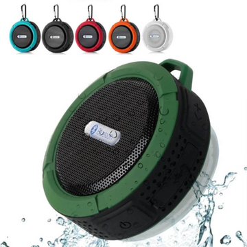 Мини портативная водонепроницаемая Bluetooth-колонка с присоской