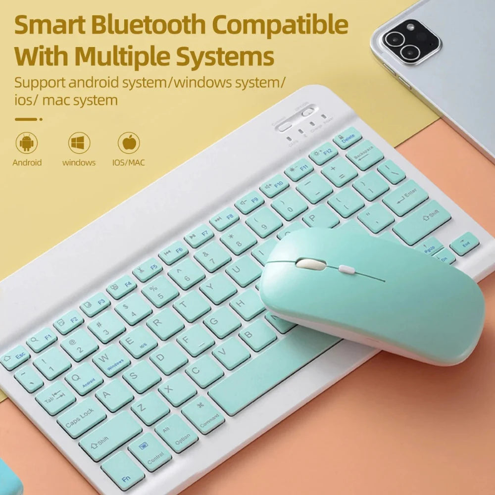 Бесшумная беспроводная Bluetooth-мышь – портативная оптическая мышь Macaron