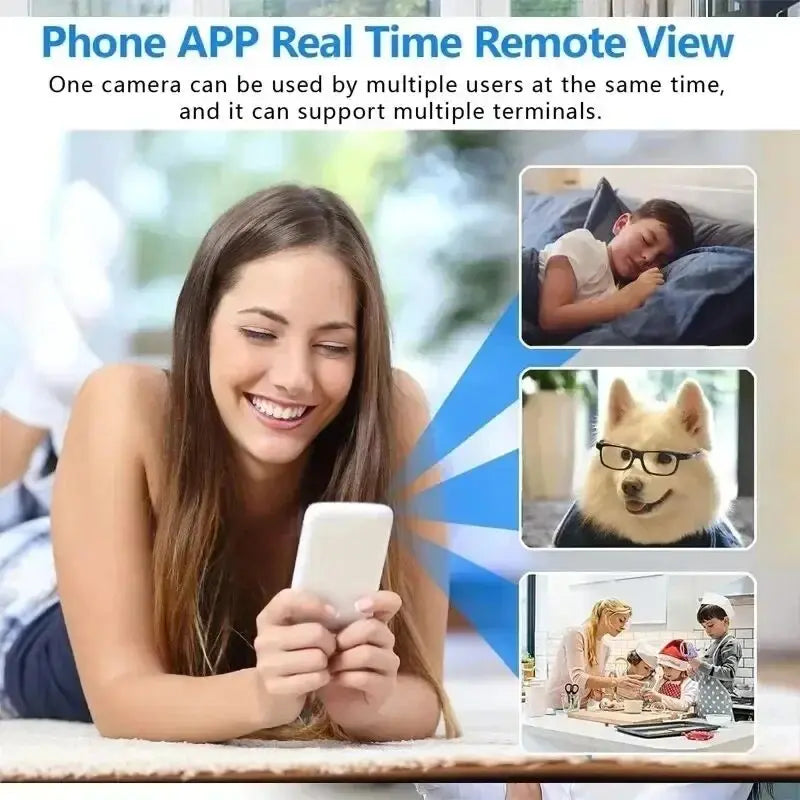 Мини-камера безопасности X5Mini 1080P с Wi-Fi — портативная камера ночного видения