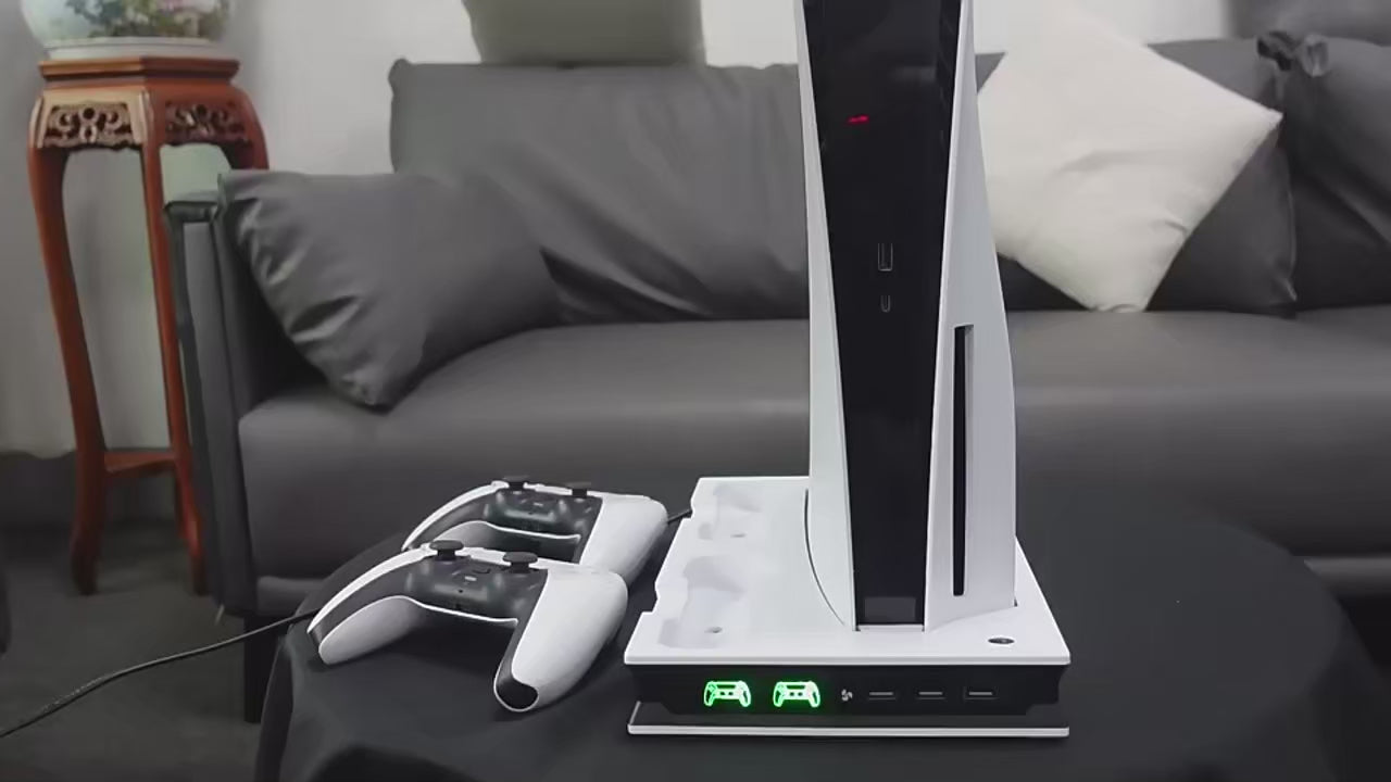 Slim Stand PS5 Controller Cooling Station